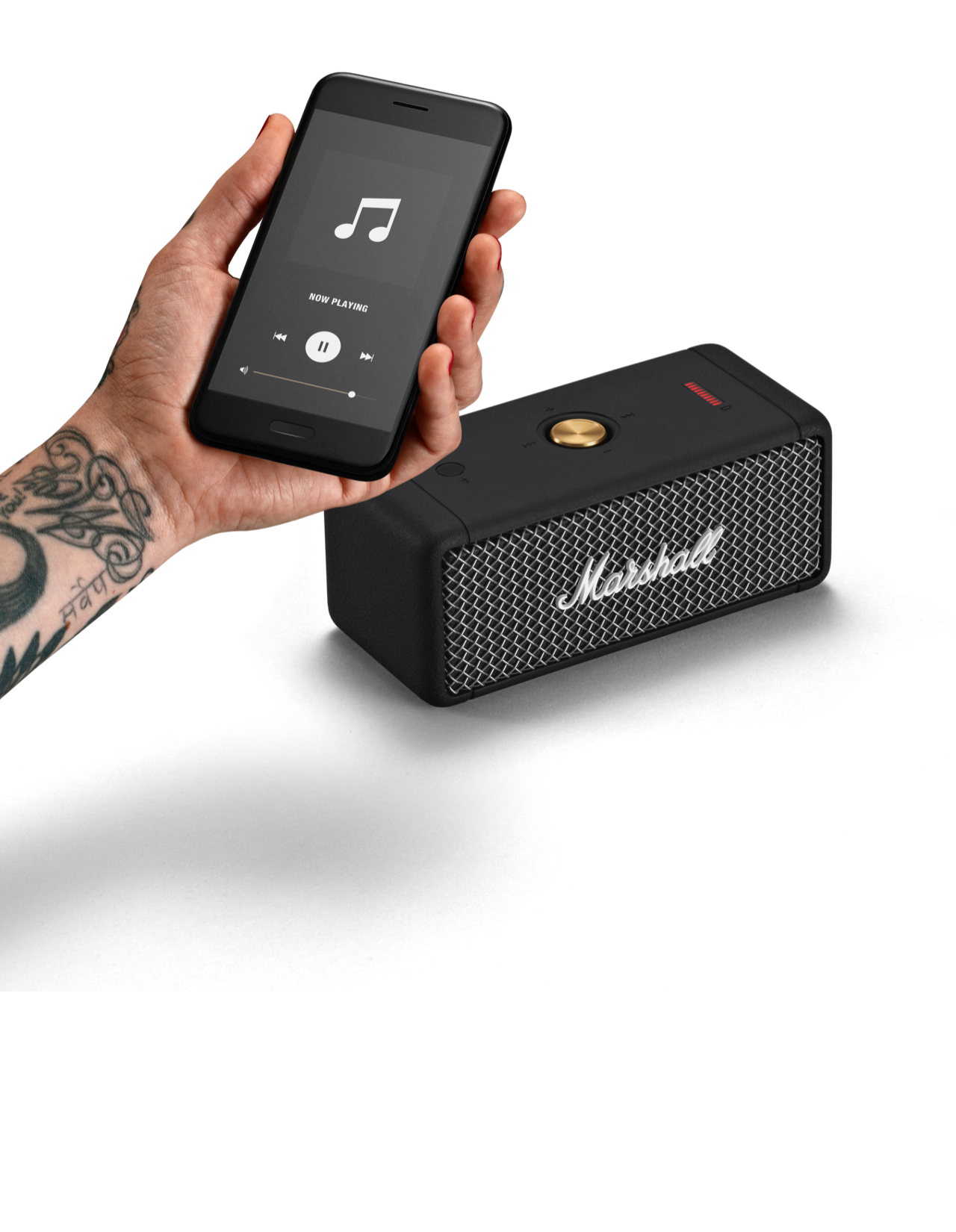 Marshall Emberton Portable Bluetooth Speaker - Black at best price