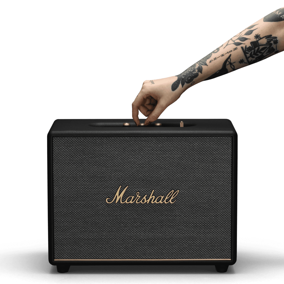 Marshall Woburn III Bluetooth 5.2 Stereo Speaker with 4 Speaker System – JG  Superstore