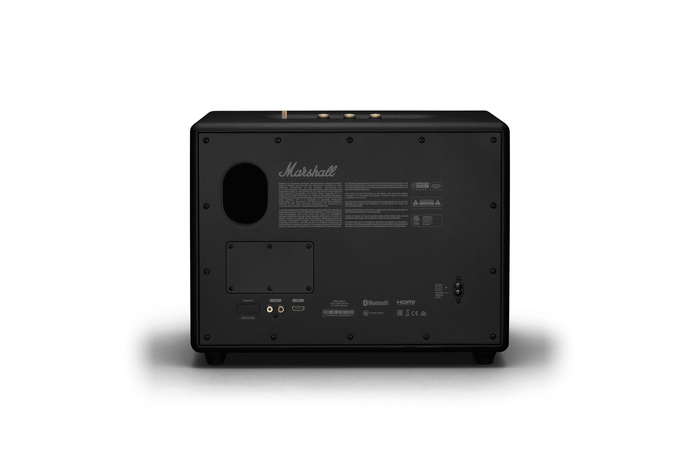 Parlante Marshall Woburn III No portable Bluetooth - Negro – Mac Store  Panamá