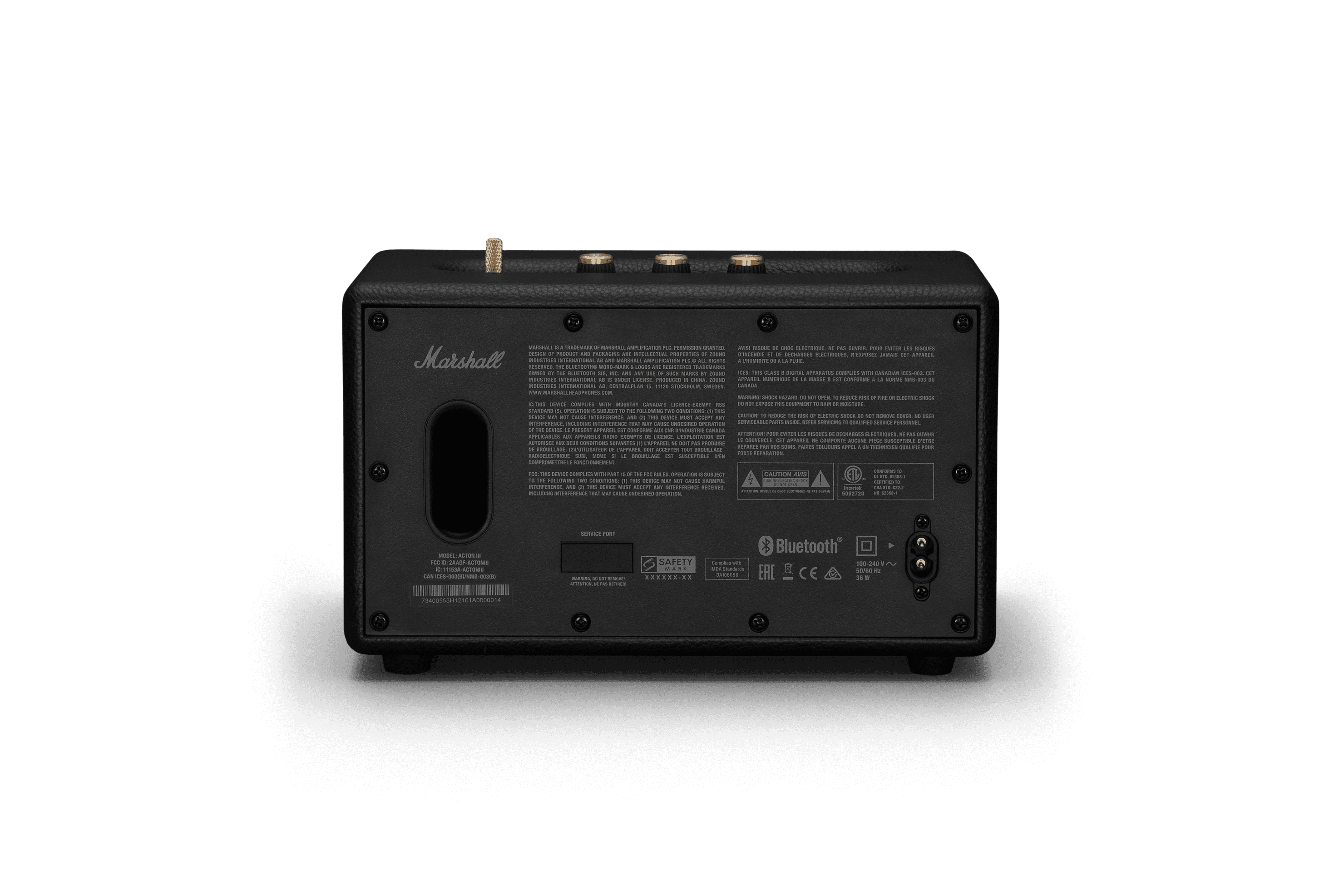 Marshall Acton III Home Bluetooth Speaker User Manual
