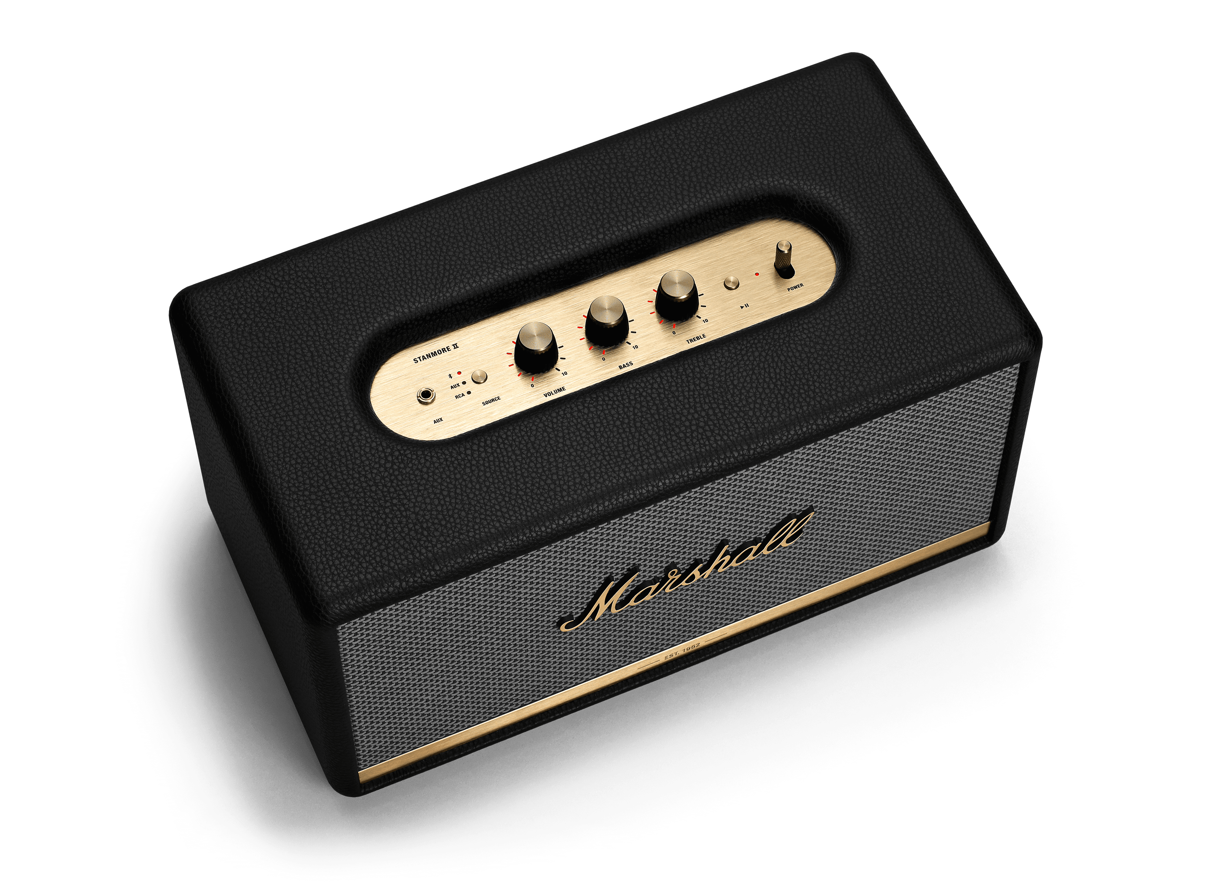 Marshall Altavoz Bluetooth Stanmore II, inalámbrico, negro y dorado :  : Electrónica